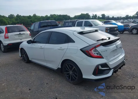 2021 Honda Civic Sport from USA, damaged, VIN SHHFK7H43MU201367